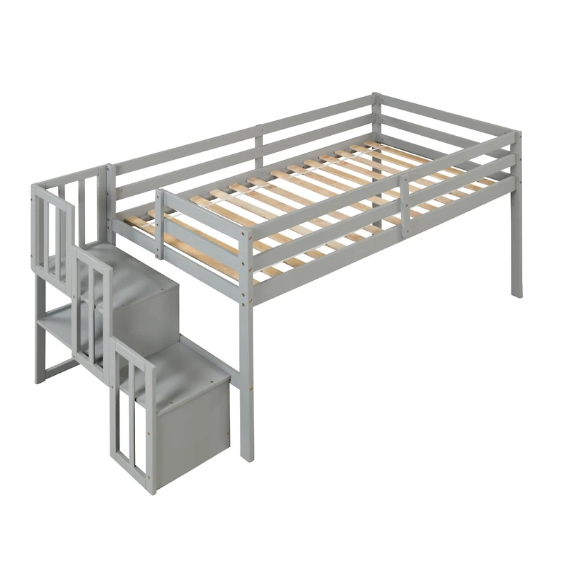 Streamdale Loft Bed With Staircase
