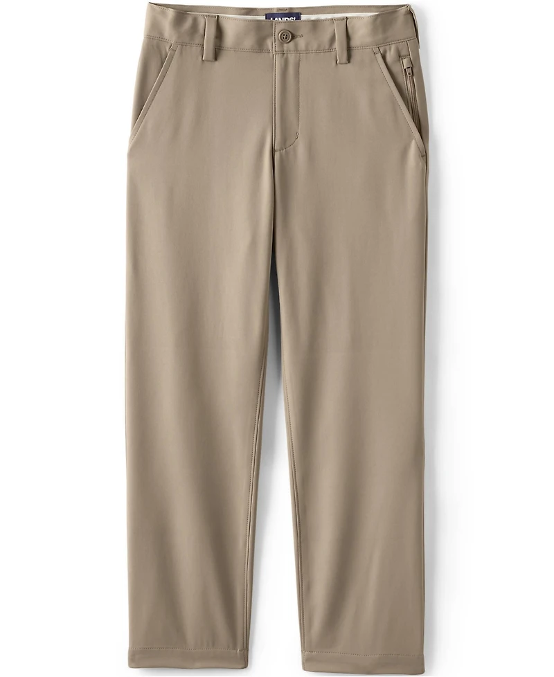 Lands' End Little Boys Iron Knee Active Performance Chino Pants