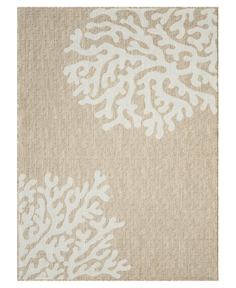 Lr Home Nassau 6'6"x9' Outdoor Area Rug