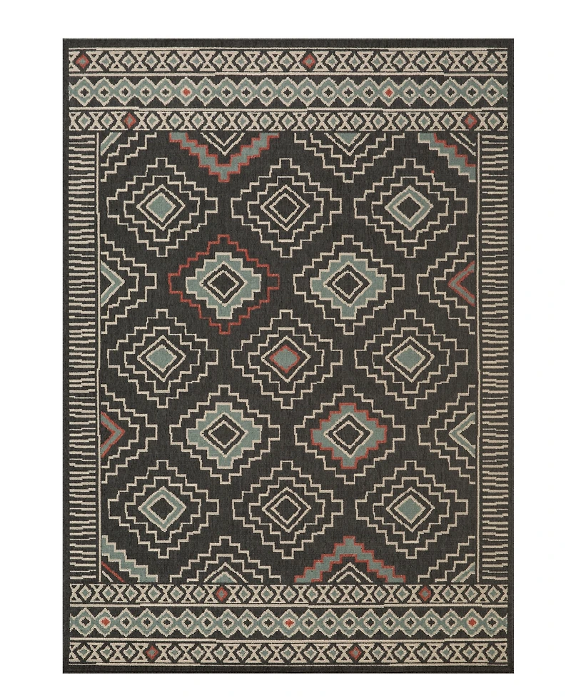 Lr Home Trixie 5'x7' Outdoor Area Rug