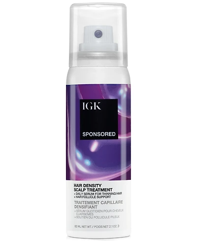 Igk Hair Sponsored Hair Density Scalp Treatment, 2.1 oz.