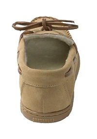 KingSize Men's Suede Tracker Slippers