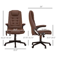 Homcom High-Back Vibration Massage