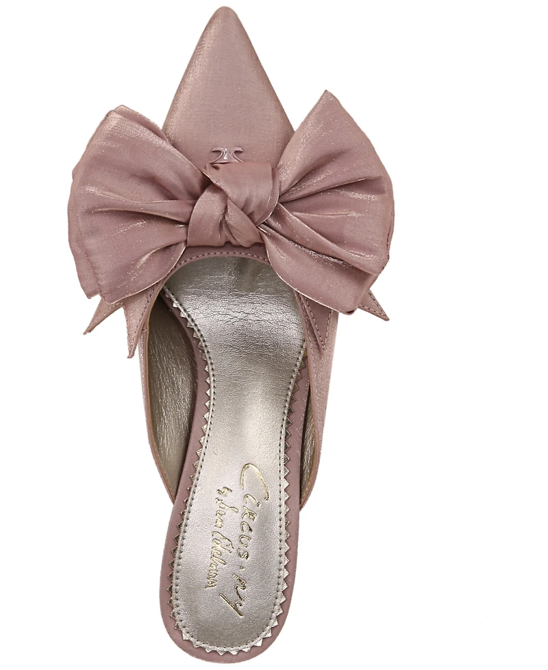 Circus Ny by Sam Edelman Fiona Mid-Heel Bow Pumps