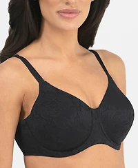 Dominique Jacqueline Jacquard Underwire Minimizer Bra, 7018