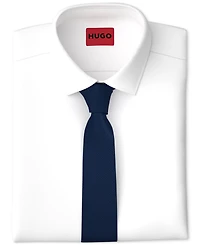 Hugo by Boss Men's Dark Blue Silk Tie