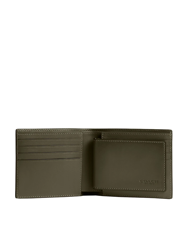 Coach Men's Calf Leather 3-in-1 Wallet