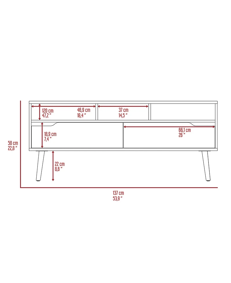 Fm Furniture Hamburg Tv Stand