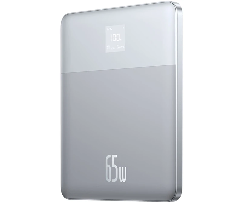 Baseus Blade2 Portable Charger 12000mAh Power Bank 65W Fast-Charging - Blue