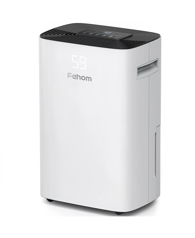 Fehom 4,500 Sq. Ft 50 Pint Dehumidifier with Drain Hose For Home Basements