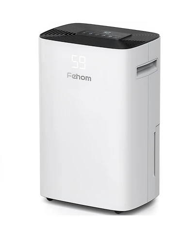 Fehom 4,500 Sq. Ft 50 Pint Dehumidifier with Drain Hose For Home Basements