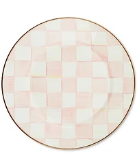 Mackenzie-Childs Rosy Check Dinner Plate