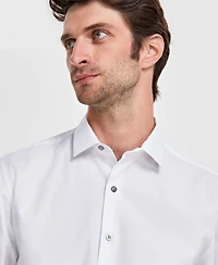 Alfani Men's Slim-Fit Solid Dress Shirt, Created for Macy's