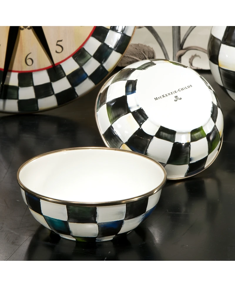 Mackenzie-Childs Courtly Check Everyday Bowl, 16-oz.