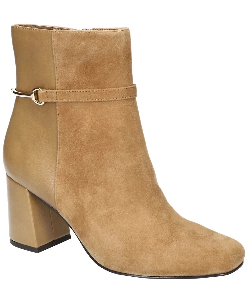 Bella Vita Women's Quincy Square Toe Ankle Boots