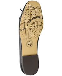 Bella Vita Women's Francie Square Toe Flats