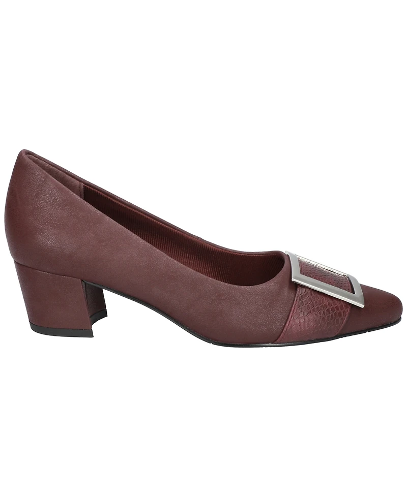 Easy Street Women's Cider Block Heel Pumps