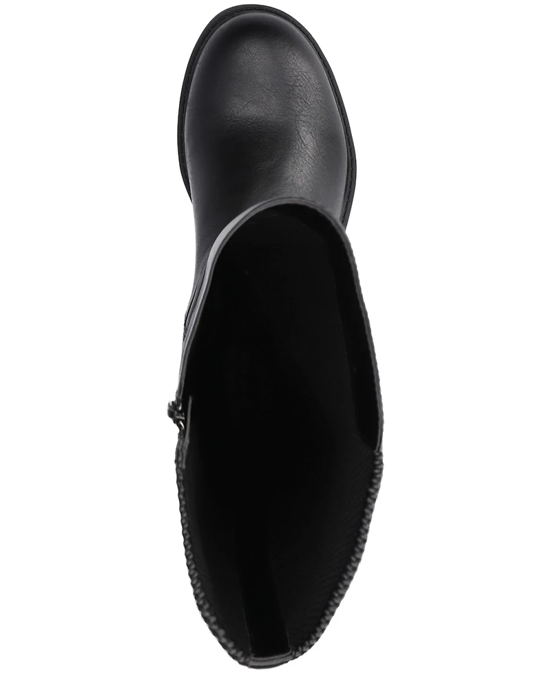 Easy Street Women's Austyn Plus Athletic Shafted Slip Resistant Tall Boots
