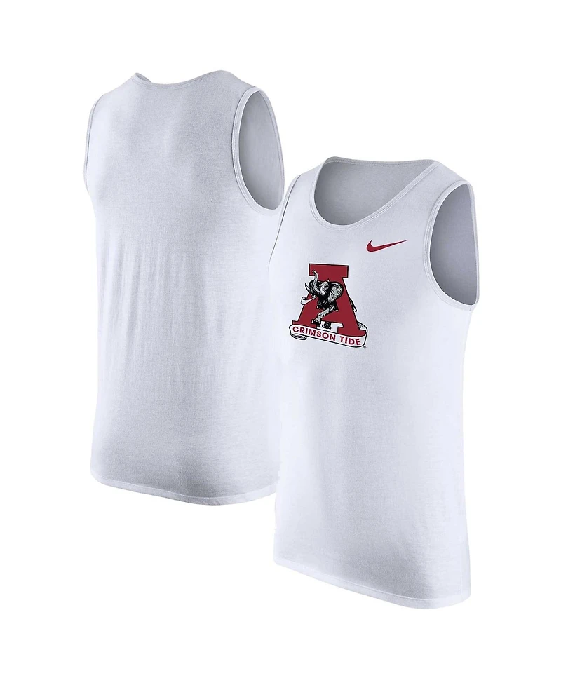 Nike Men's Alabama Crimson Tide Vintage-Like Logo Performance Tank Top