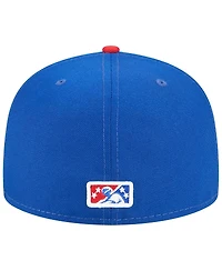 New Era Men's Royal Kannapolis Cannon Ballers Theme Nights Piedmont Boll Weevils 59FIFTY Fitted Hat