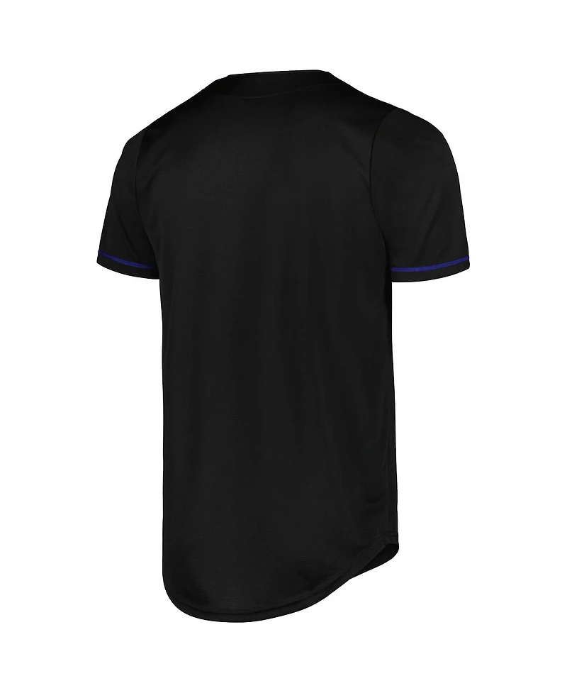 Fanatics Men's Black Golden State Warriors Pop Baseball Jersey