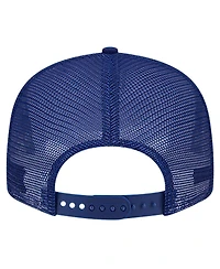 New Era Men's Royal Los Angeles Dodgers Bikini Bottom Trucker 9FIFTY Snapback Hat