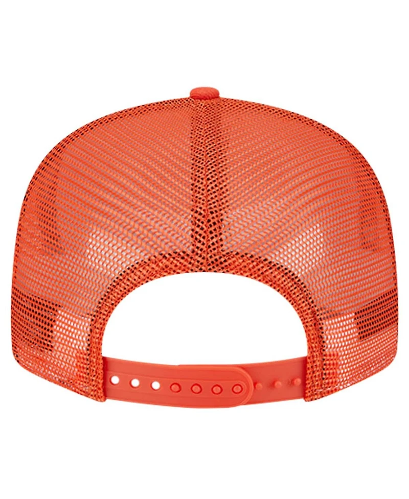 New Era Men's Orange San Francisco Giants Bikini Bottom Trucker 9FIFTY Snapback Hat