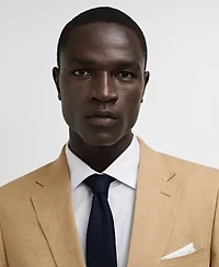 Mango Men's Linen Slim-Fit Suit Blazer