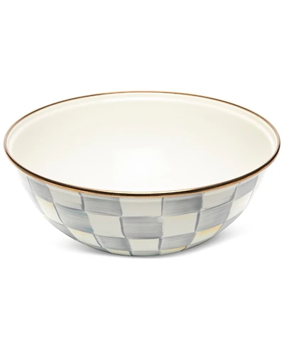 Mackenzie-Childs Sterling Check Medium Everyday Bowl, 80-oz.