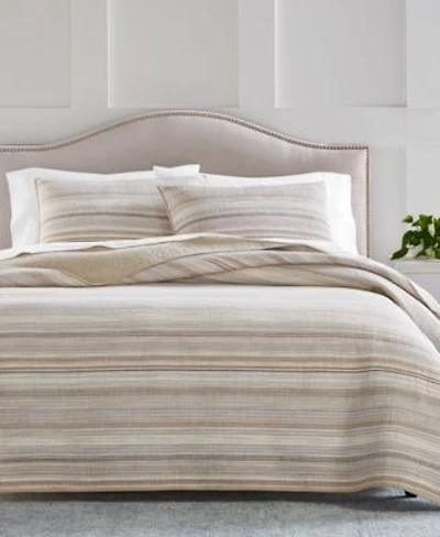 Charter Club Chantarelle Yarn Dye Cotton Quilts Exclusively At Macys