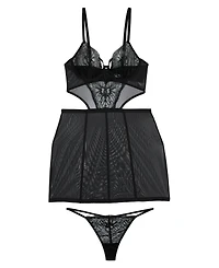 Adore Me Women's Kiera Bodycon Babydoll Lingerie