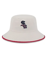 New Era Men's Khaki Chicago White Sox 2024 Fourth of July Bucket Hat