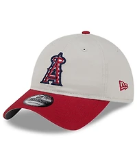 New Era Men's Red Los Angeles Angels 2024 Fourth of July 9TWENTY Adjustable Hat