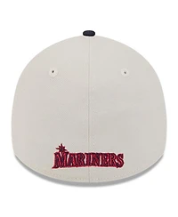 New Era Men's Black Seattle Mariners 2024 Fourth of July 39THIRTY Flex Hat