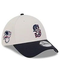 New Era Men's Black Seattle Mariners 2024 Fourth of July 39THIRTY Flex Hat