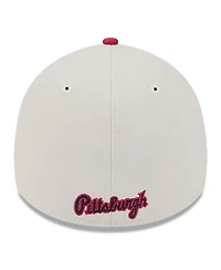 New Era Men's Red Pittsburgh Pirates 2024 Fourth of July 39THIRTY Flex Hat