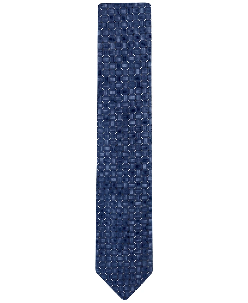 Calvin Klein Men's Kinzie Geo-Pattern Tie