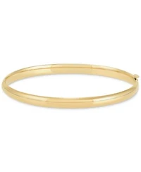 Polished Bangle Bracelet Collection In 10k Gold