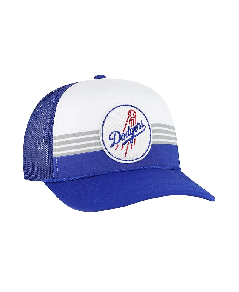 '47 Brand Men's Royal Los Angeles Dodgers Lift Off Foam Front Mesh Trucker Adjustable Hat