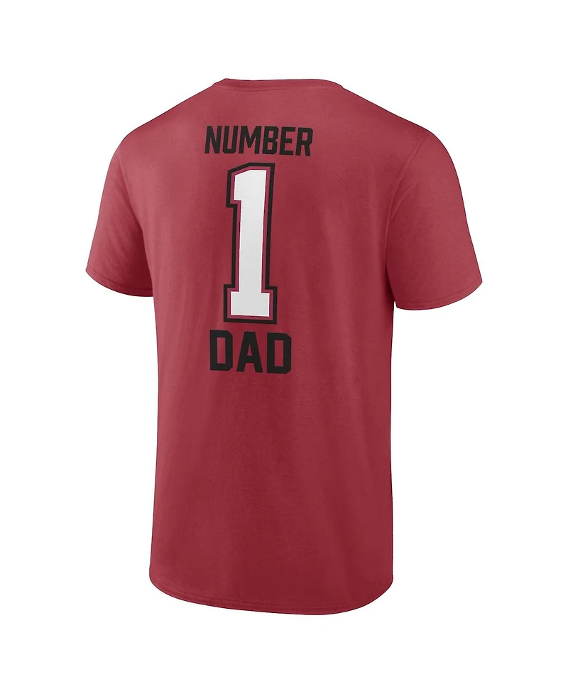 Fanatics Men's Cardinal Arizona Cardinals Father's Day T-Shirt