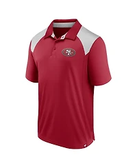 Fanatics Men's Scarlet San Francisco 49ers Primary Polo Shirt