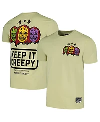 Freeze Max Men's and Women's Olive Are You Afraid of the Dark Keep It Creepy T-Shirt