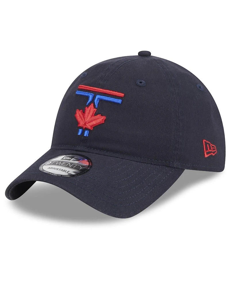 New Era Men's Navy Toronto Blue Jays 2024 City Connect 9TWENTY Adjustable Hat