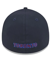 New Era Men's Navy Toronto Blue Jays 2024 City Connect 39THIRTY Flex Hat