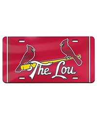 Wincraft St. Louis Cardinals 2024 City Connect Laser Cut Acrylic License Plate
