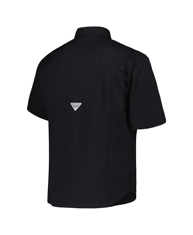 Columbia Men's Black Arizona Diamondbacks Tamiami Omni-Shade Button-Down Shirt