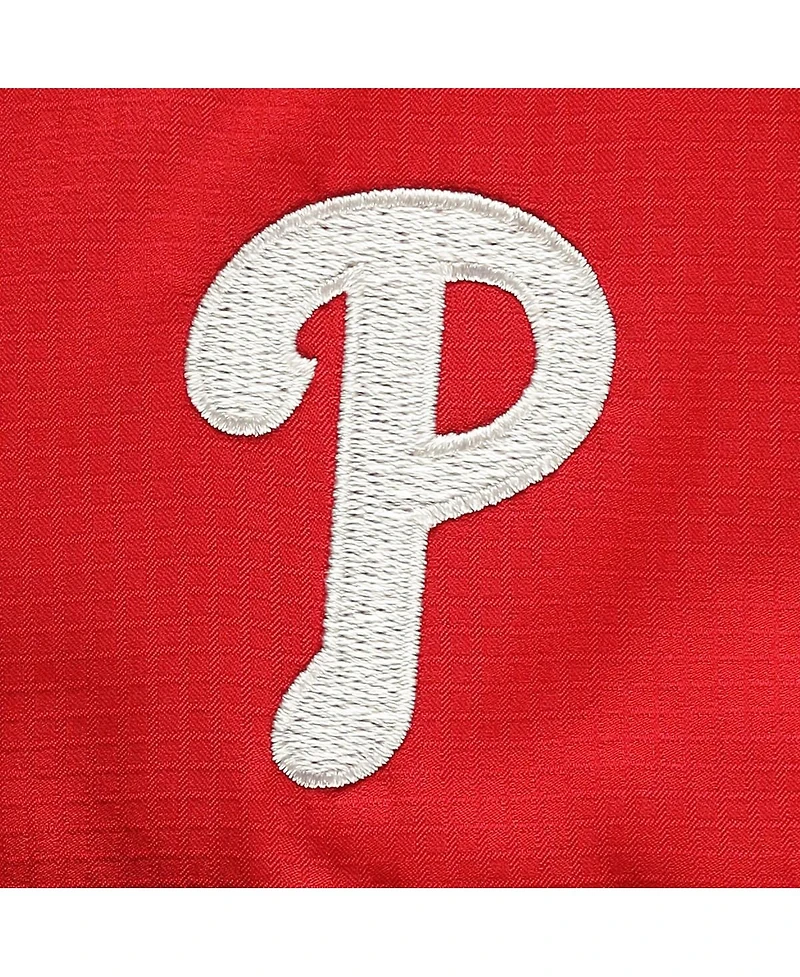 Columbia Men's Red Philadelphia Phillies Tamiami Omni-Shade Button-Down Shirt