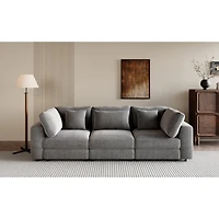 Streamdale Furniture Luxurious and Durable Corduroy Sofa with Ample Space and Easy Assembly