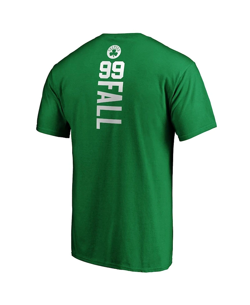 Fanatics Men's Tacko Fall Kelly Green Boston Celtics Playmaker Name Number T-Shirt