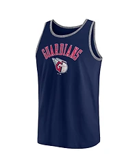 Fanatics Men's Navy Cleveland Guardians Bet Tank Top